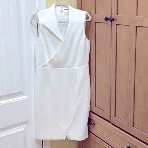 Elie Tahari Dress, NWT, size 10, sleeveless, light cream color